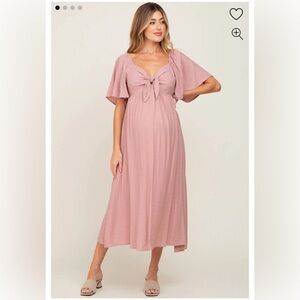 Pinkblush Maternity maxi dress, Large. post-bump friendly!